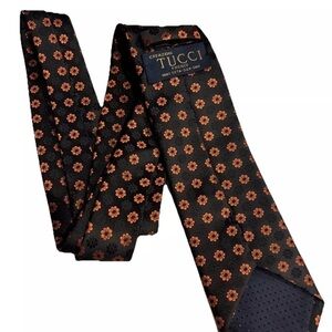 Creazioni Tucci Firenze 100% Silk Men’s Necl Tie Made In Italy